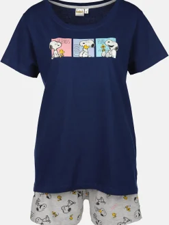 Damen Shorty Set mit Snoopy Motiv