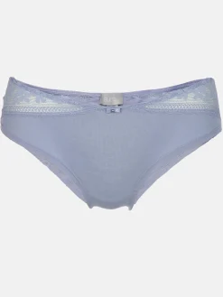 Damen Slip mit Spitzenbesatz