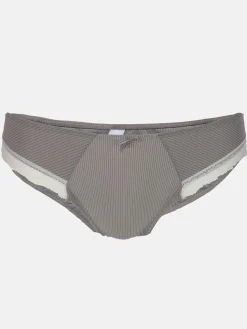Damen Slip mit Spitzenbesatz