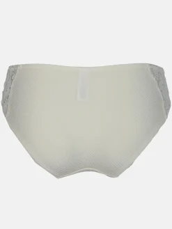 Damen Slip mit Spitzenbesatz