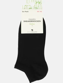 Damen Sneakersocken Bambus im 2er Pack