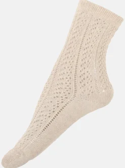 Damen Socken mit Lochmuster