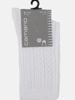 Damen Socken mit Lochmuster