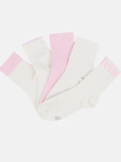 Damen Socken Quarters im 5er Pack