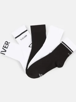 Damen Socken Quarters im 5er Pack