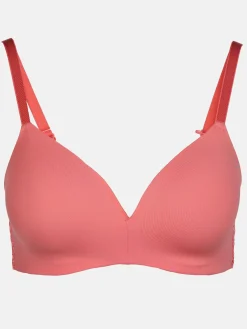 Damen Soft BH mit Schalen und Spitze