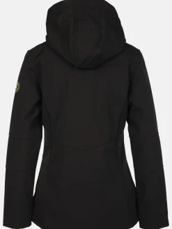 Damen Softshelljacke mit Kapuze