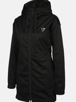 Damen Softshell-Kurzmantel