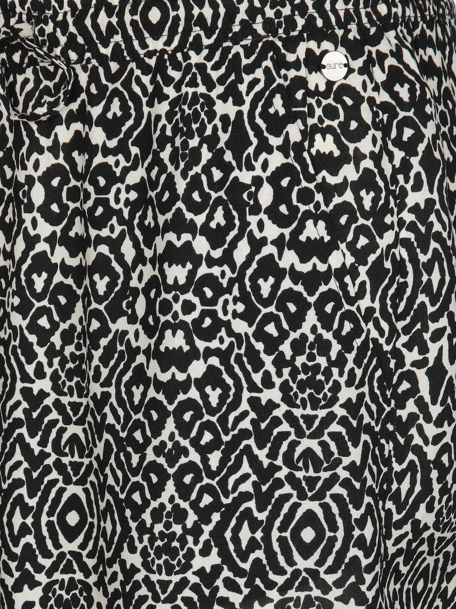 Damen Sommerhose mit Minimalprint