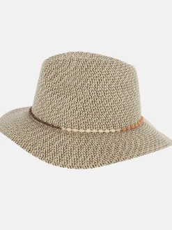 Damen Sonnenhut mit Zierband