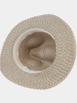 Damen Sonnenhut mit Zierband