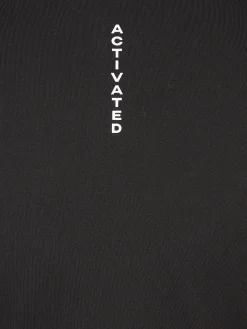 Damen Sport Cropped Top mit langem Arm