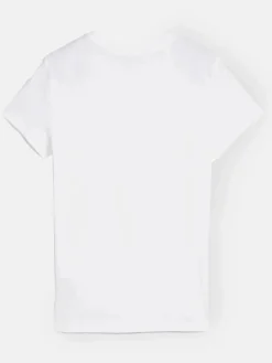 Damen Sportshirt mit Logoprint