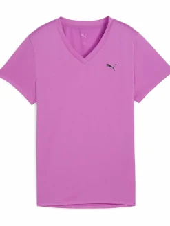 Damen Sportshirt mit V-Ausschnitt