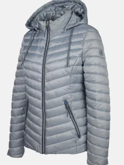 Damen Steppjacke mit abnehmbarer Kapuze