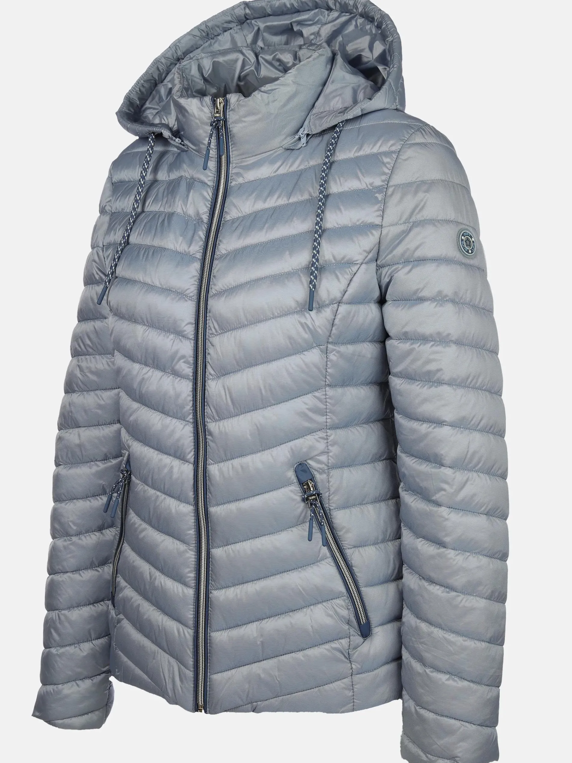 Damen Steppjacke mit abnehmbarer Kapuze