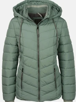 Damen Steppjacke mit abnehmbarer Kapuze