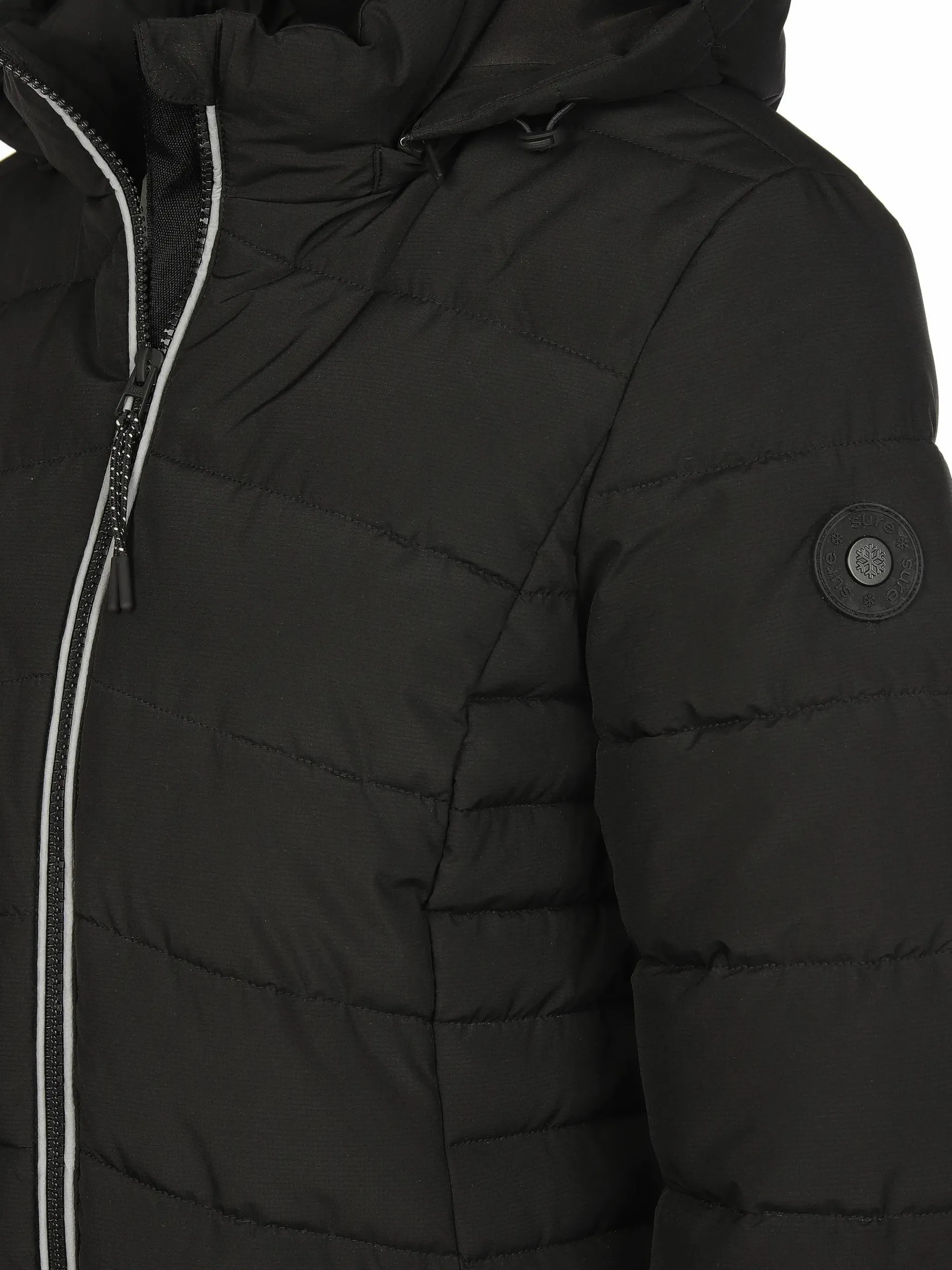 Damen Steppjacke mit abnehmbarer Kapuze