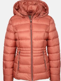 Damen Steppjacke mit abnehmbarer Kapuze