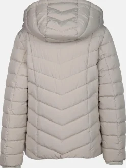 Damen Steppjacke mit abnehmbarer Kapuze