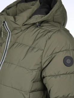 Damen Steppjacke mit Kapuze