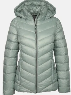 Damen Steppjacke mit Kapuze
