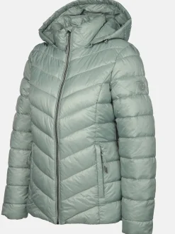 Damen Steppjacke mit Kapuze