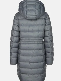 Damen Steppmantel mit Kapuze