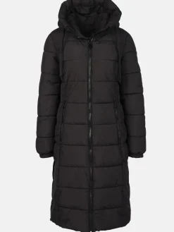 Damen Steppmantel mit Kapuze