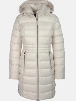 Damen Steppmantel mit Kapuze