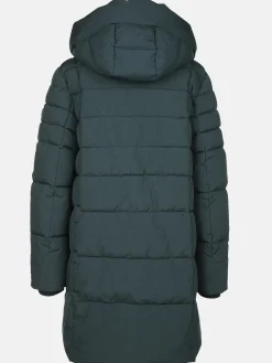 Damen Steppmantel mit Kapuze