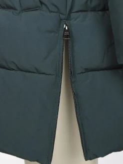 Damen Steppmantel mit Kapuze