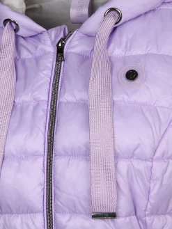 Damen Steppweste mit Kapuze