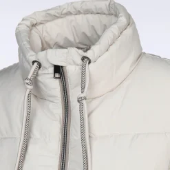 Damen Steppweste mit Stehkragen