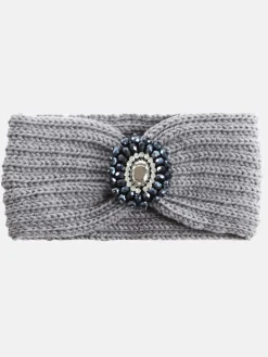 Damen Stirnband mit Brosche