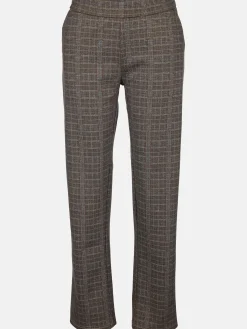 Damen Stoffhose mit Muster