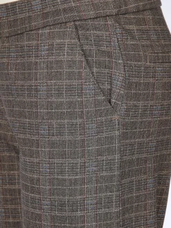 Damen Stoffhose mit Muster