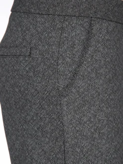 Damen Stoffhose mit Muster