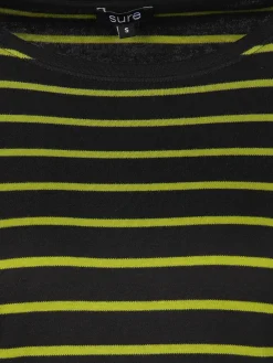 Damen Streifenshirt mit 7/8 Arm