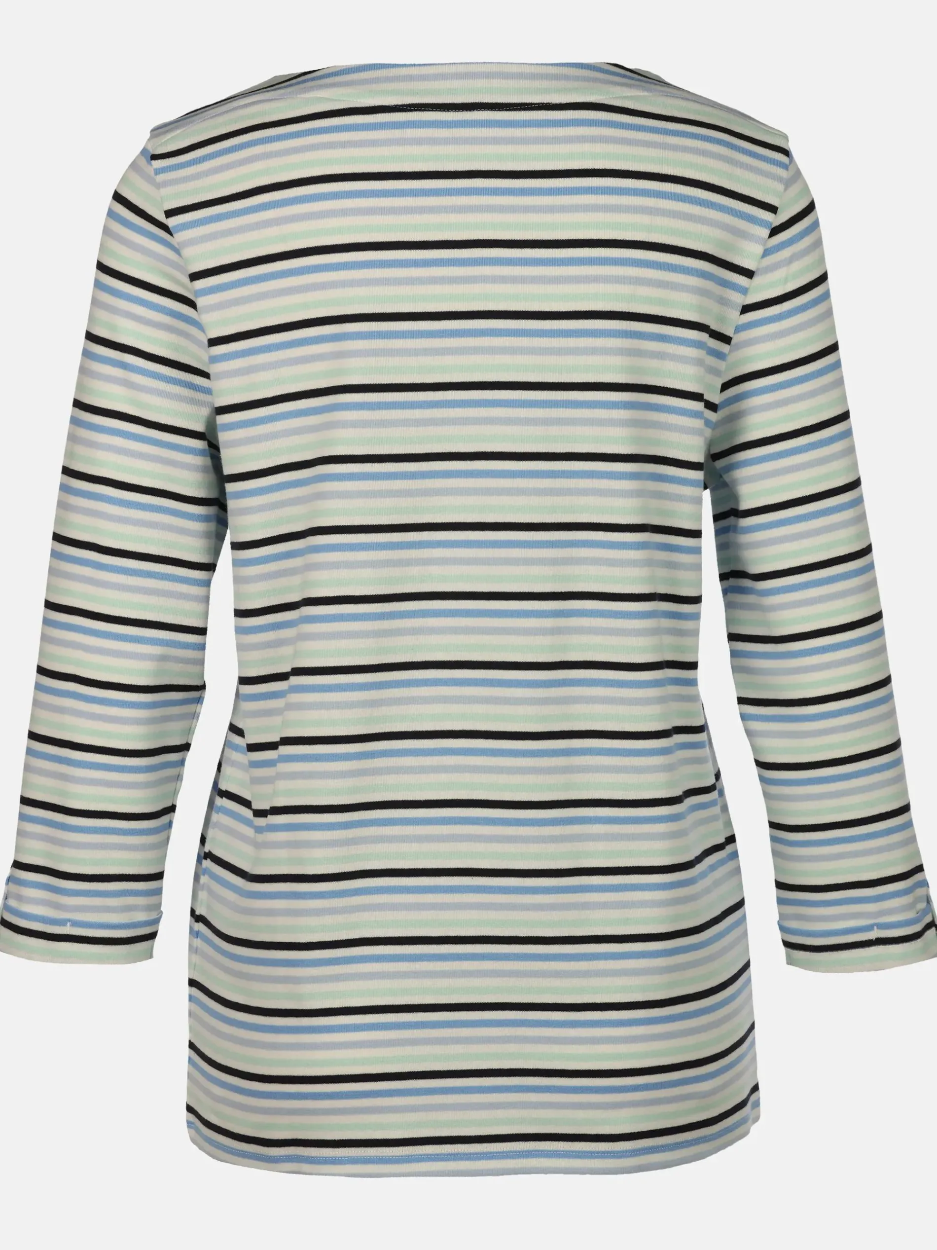 Damen Streifenshirt mit 7/8 Ärmeln