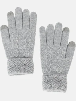 Damen Strickhandschuhe mit Touch Screen Funktion