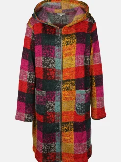 Damen Strickjacke in langer Form