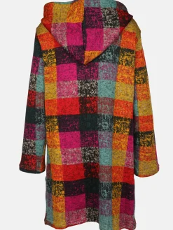 Damen Strickjacke in langer Form