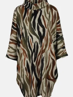 Damen Strickkleid mit Taschen