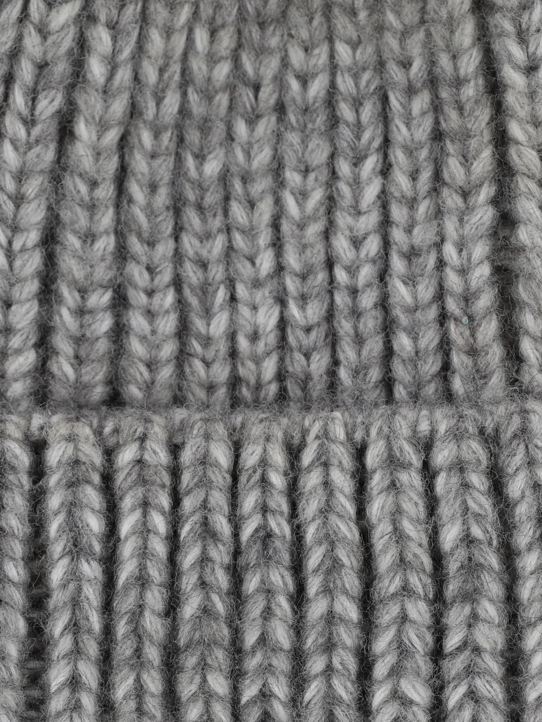 Damen Strickmütze mit Umschlag