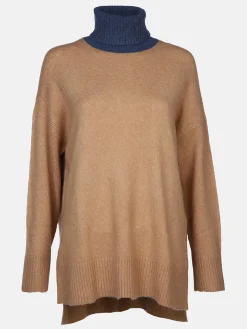 Damen Strickpullover mit Rollkragen