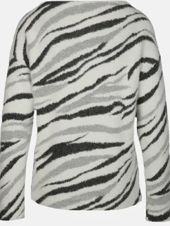 Damen Strickpullover mit Muster