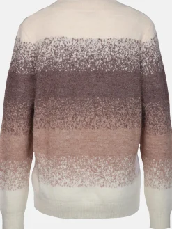 Damen Strickpullover mit Farbverlauf