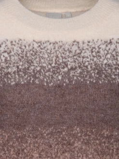 Damen Strickpullover mit Farbverlauf