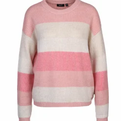 Damen Strickpullover mit Streifen
